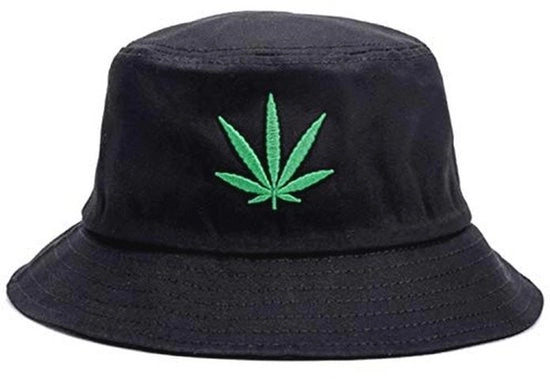 Cappello Opvougbare Snapback con Foglia di Cannabis per Uomo e Donna, Nero, Taglia Unica - Contenuto Aggiungere