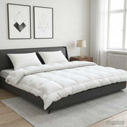 Set di piumone e cuscini 3 pcs 200x200 cm Inverno 450 GSM Lana 3441874
