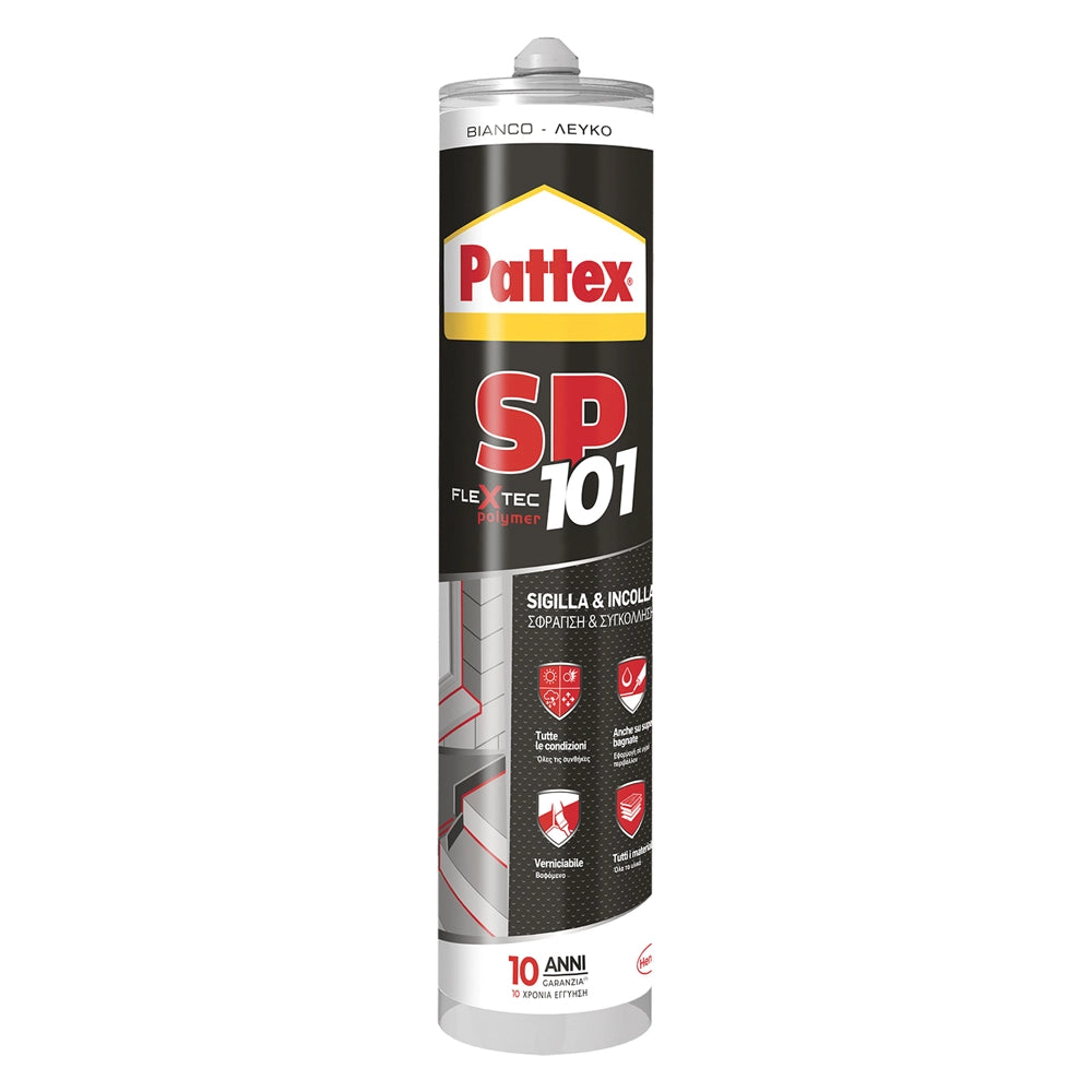 12pz sigillante neutro per multimateriali 'pattex sp101 trasparente cod:ferx.9008212nlm