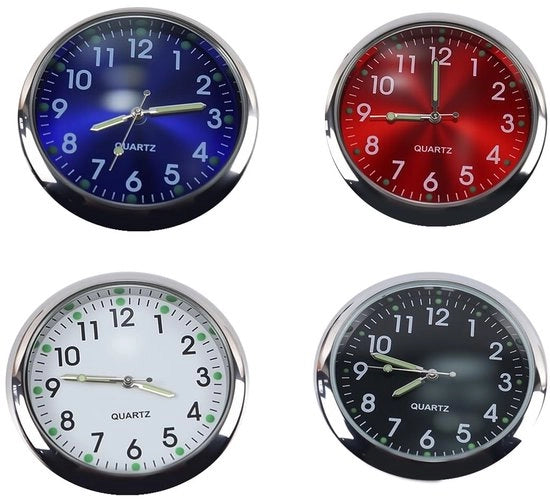 Orologio da tavolo digitale facile da installare - orologio automatico - 4 pezzi - attacco antislittamento - orologio quartz - orologio da parete digitale
