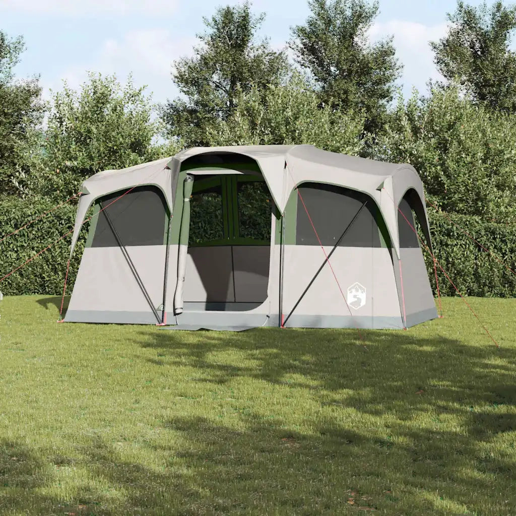 Tenda Familiare con tetto Bianco e Verde 435 x 255 x 216 cm 4100685