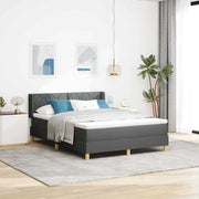 <strong>Letto a Molle< / strong> Grigio scuro 140 x 200 cm