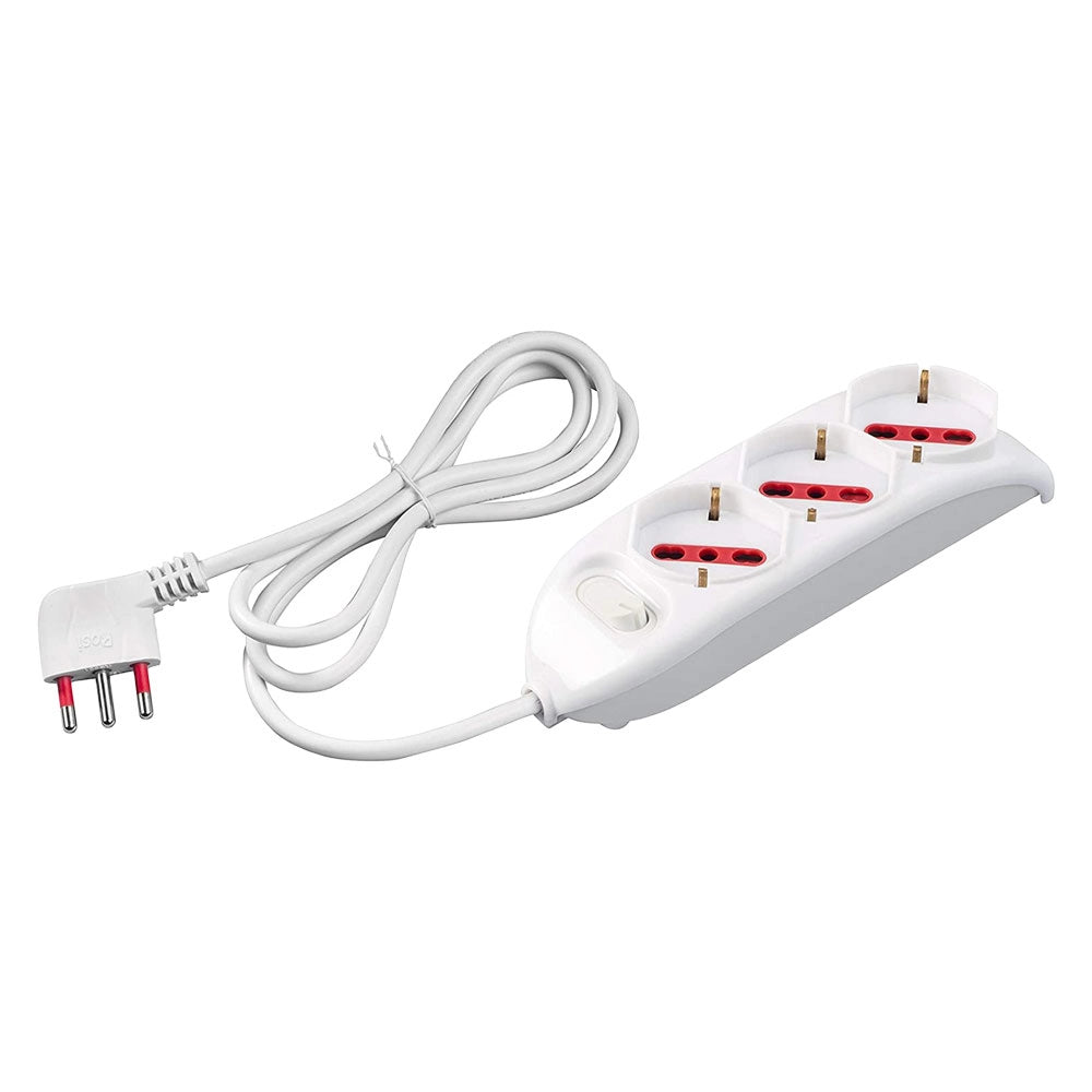 1pz multipresa con interruttore serie 'emilia' 6 posti cod:ferx.8091564nlm