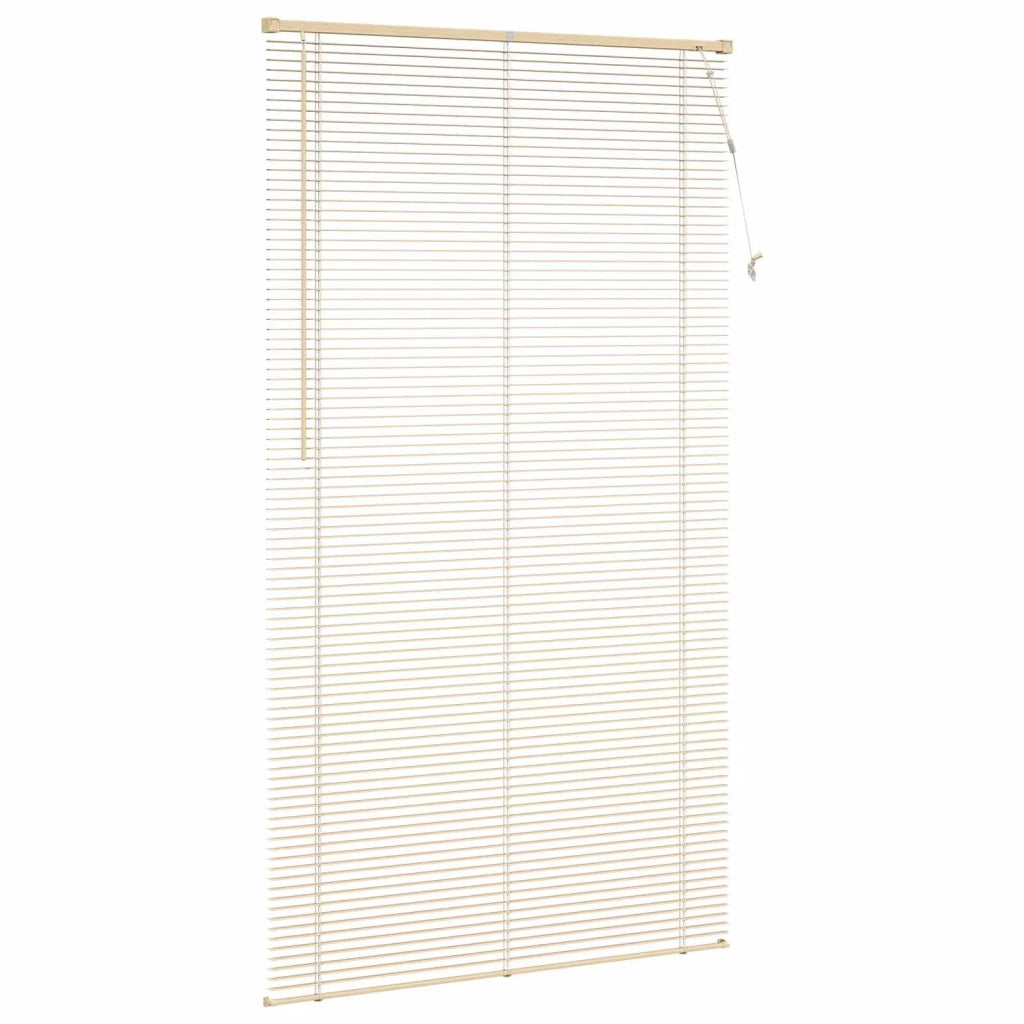 Tenda Veneziana | Tenda a lamelle Marrone Chiaro con Motivo 213 x 120 cm 25 mm
