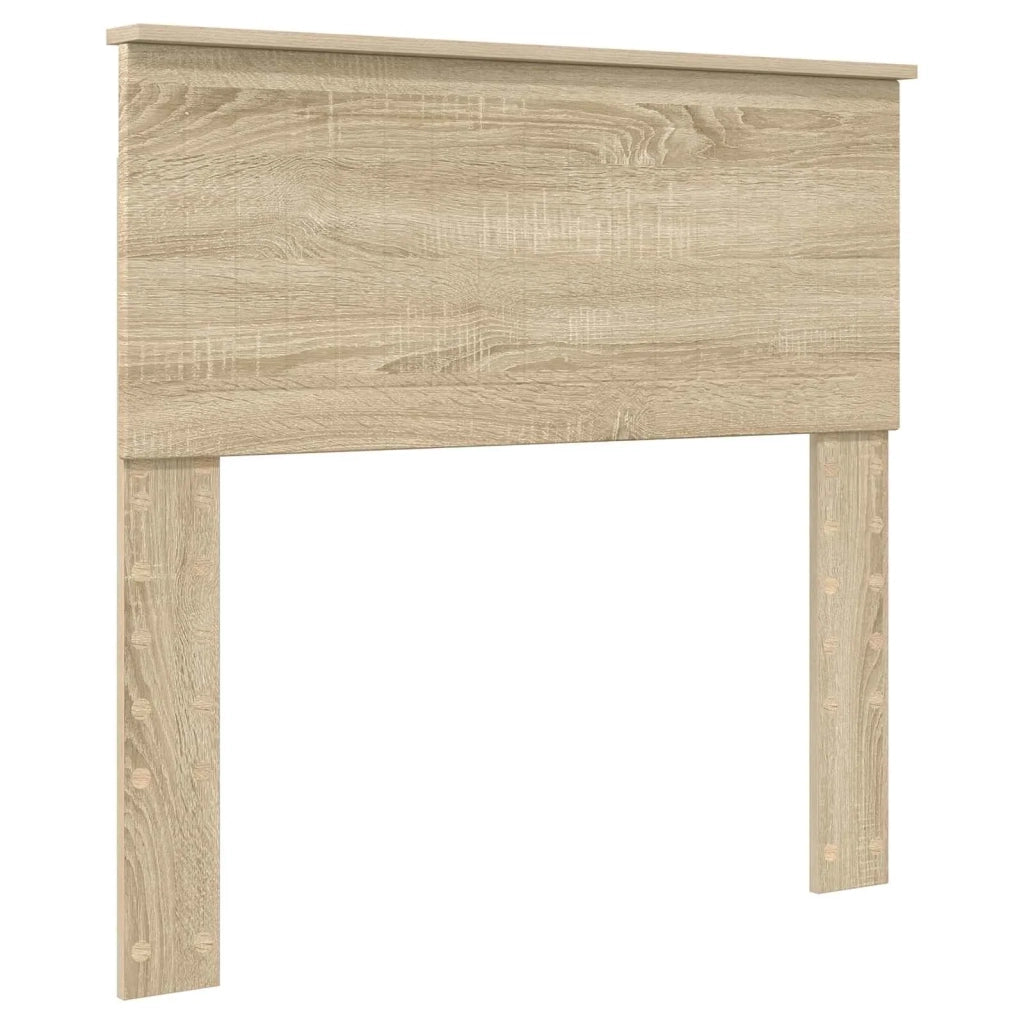 Letto con Contenitore con testiera Rovere Sonoma 90 x 200 cm 3410835