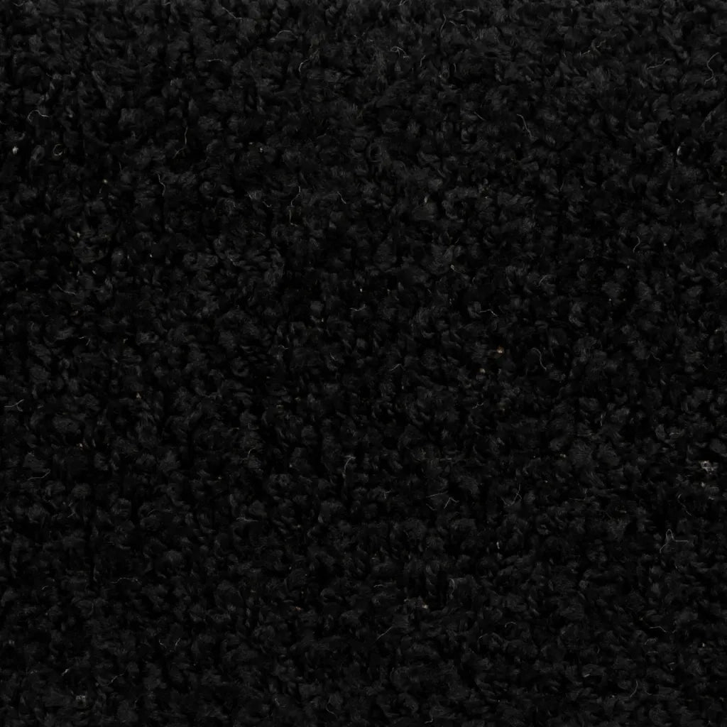 Tappetini per scale 10 pz 65x21x4 cm Nero Semicircolari Grandi 149801