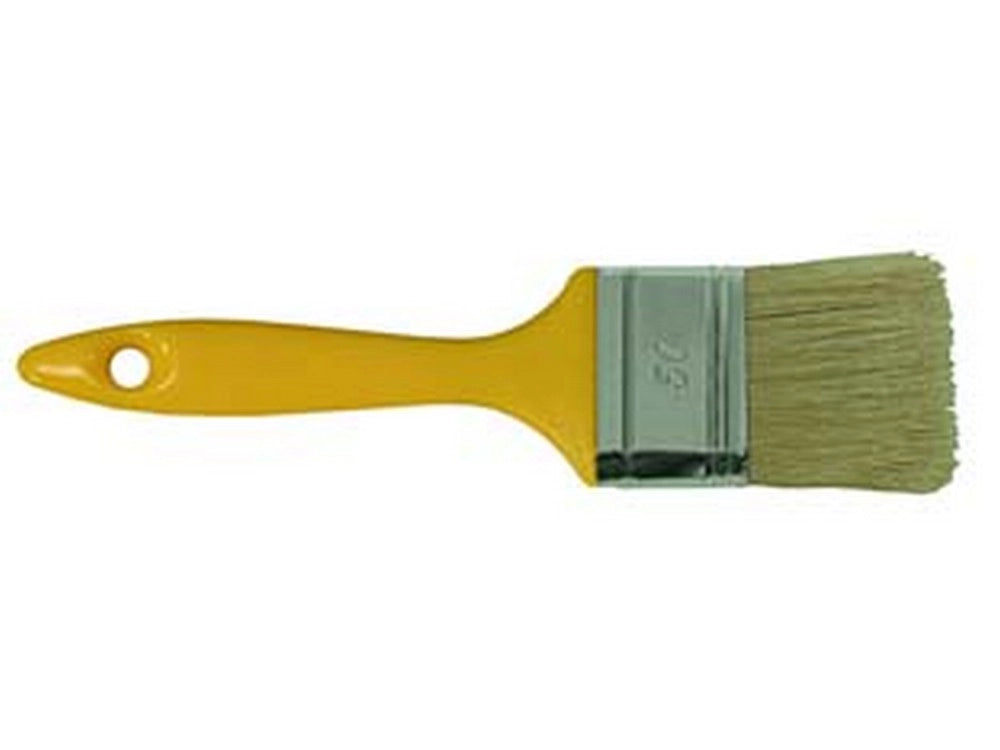 12pz pennellesse setola bionda manico plastica - mm.50x13x47 cod:ferx.fer158299