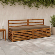 Cuscino per panchina SOEST 100% Poliestere Tortora 950012