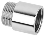 RACCORDO DIRITTO MASCHIO/FEMMINA IN OTTONE CROMATO SERIE 1500 1/2x15 MM   ICMA  S.P.A.