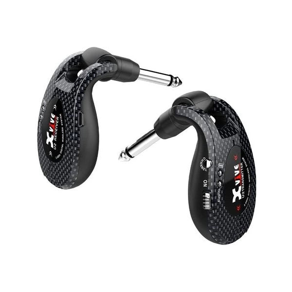 Sistema wireless chitarra e basso u2 complete system carbon - 6946042205055
