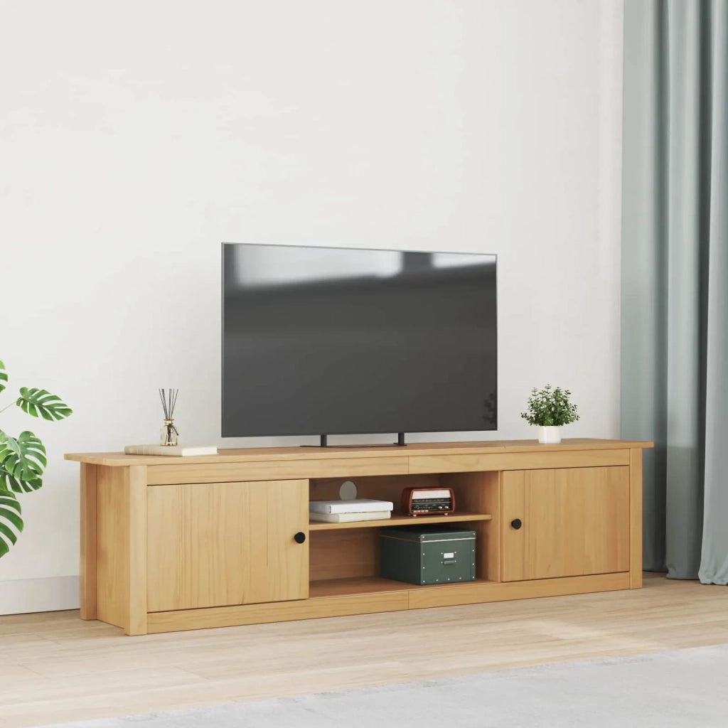 Supporto per TV | Armadietto TV | Mobile Porta TV HILL Marrone miele 158 x 40 x 39,5 cm