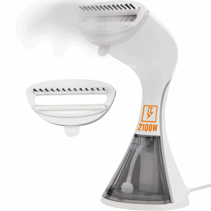 Ferro da stiro verticale a vapore 2100W, vapore continuo 36 g/min con serbatoio 250 ml, per stiratura rapida capi appesi - Sogo