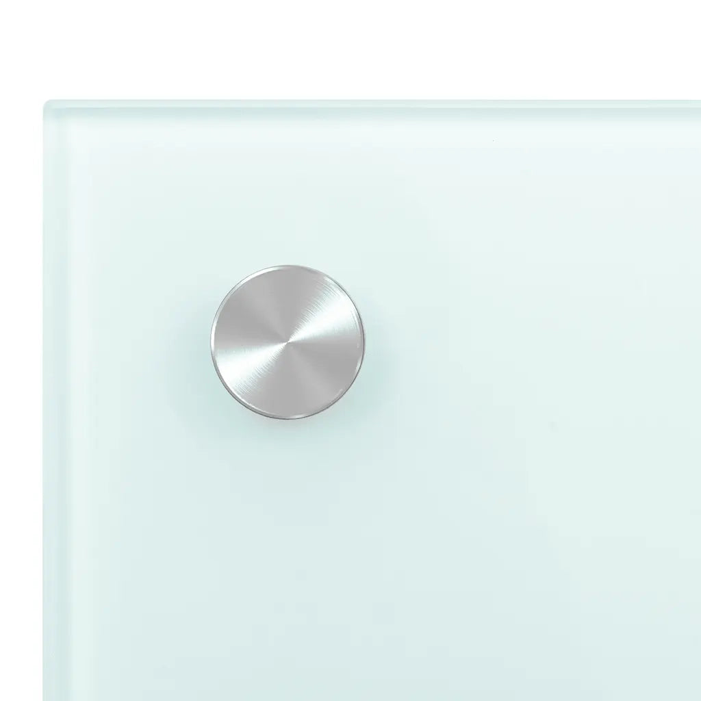 Paraschizzi per Cucina 2 pz Bianchi 80x40 cm in Vetro Temperato 3315786