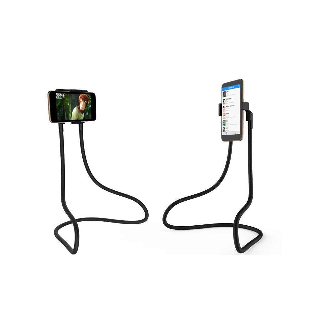 Trade Shop - Stand Supporto Flessibile Universale Per Smartphone Cellulare Lazy Holder 360° -