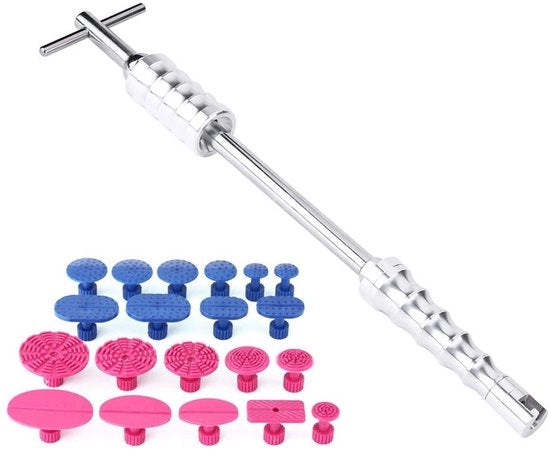 Kit di riparazione per fori - Set di T-bar per riparazione di fori - 20 pezzi di Trek Tabs - Alluminio/Plastica - Per auto/moto/truck - Riparazione rapida - Kit per riparazione di fori