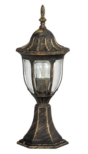 Lampada da giardino Milano classica 1xE27 oro Rabalux