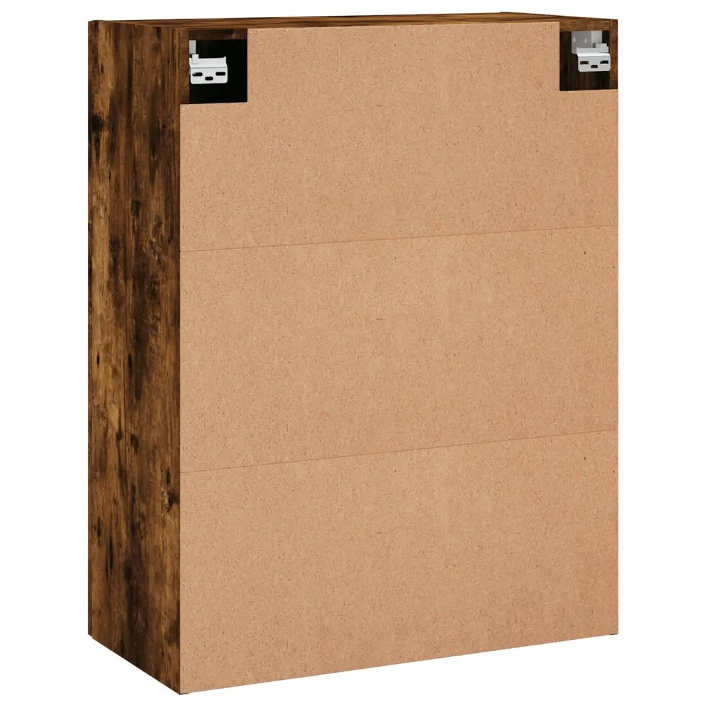 Mobili a Parete 2 pz Rovere Fumo 69,5x34x90 cm 3195624