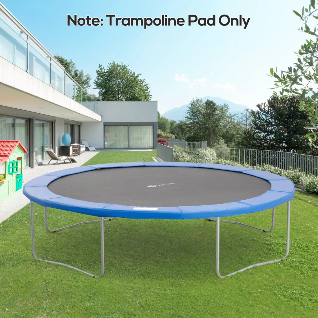 Cuscino di protezione per trampolino ¨C Minimal ¨C blu ? 366 cm