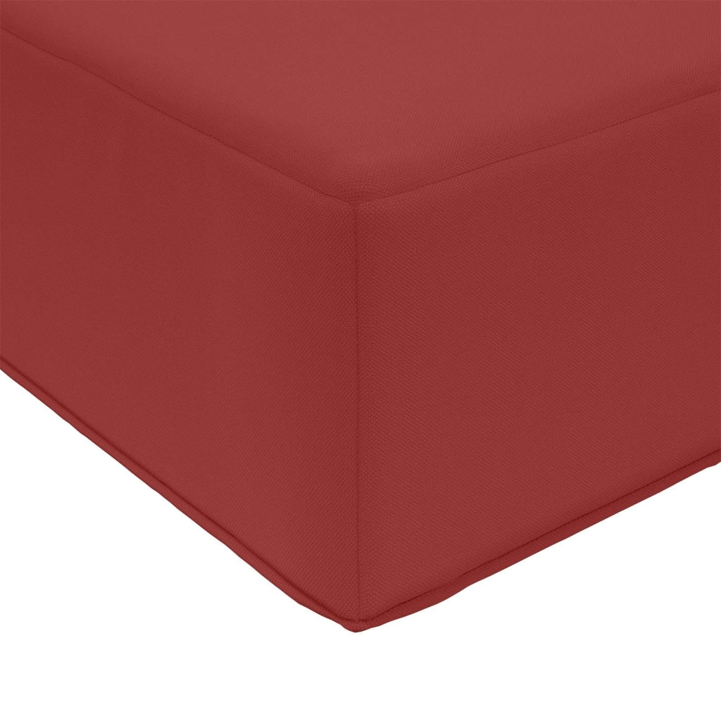 Cuscino da Sedia Esterno Rosso vino 80 x 40 x 8 cm 900957
