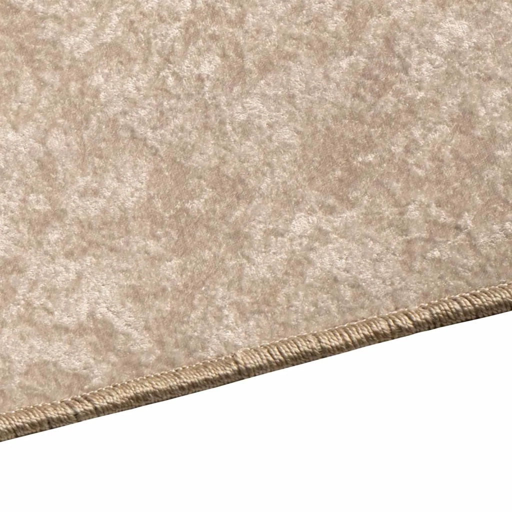 Runner in Moquette | Runner Tappeto MARSA Beige 50 x 450 cm Poliestere e PVC