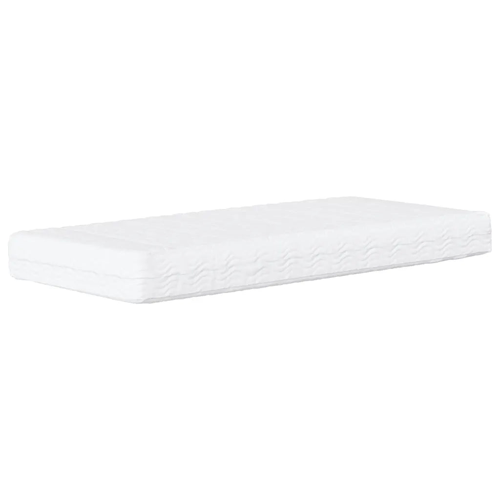 Letto con Materasso Dover Blu 100x200 cm in Velluto