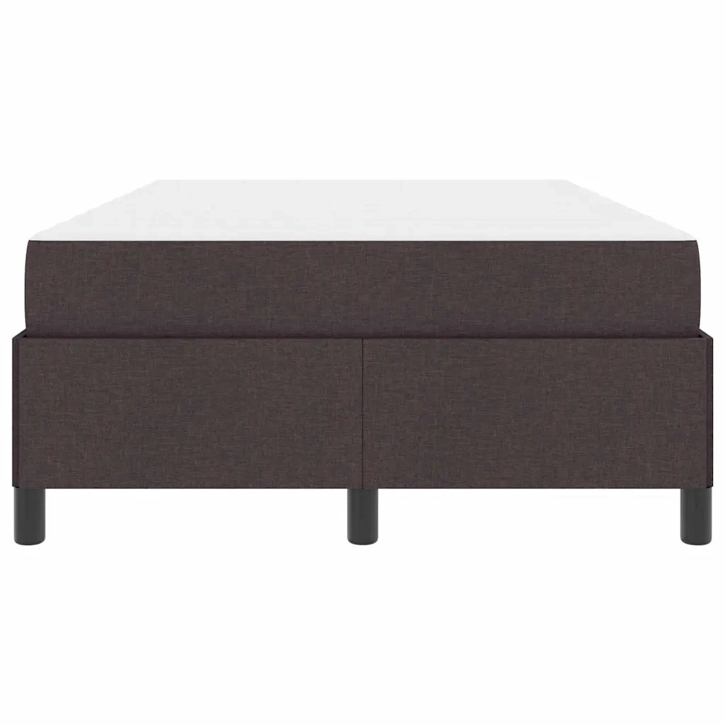 Letto a molle Marrone Scuro 120 x 200 cm Tessuto 3398853