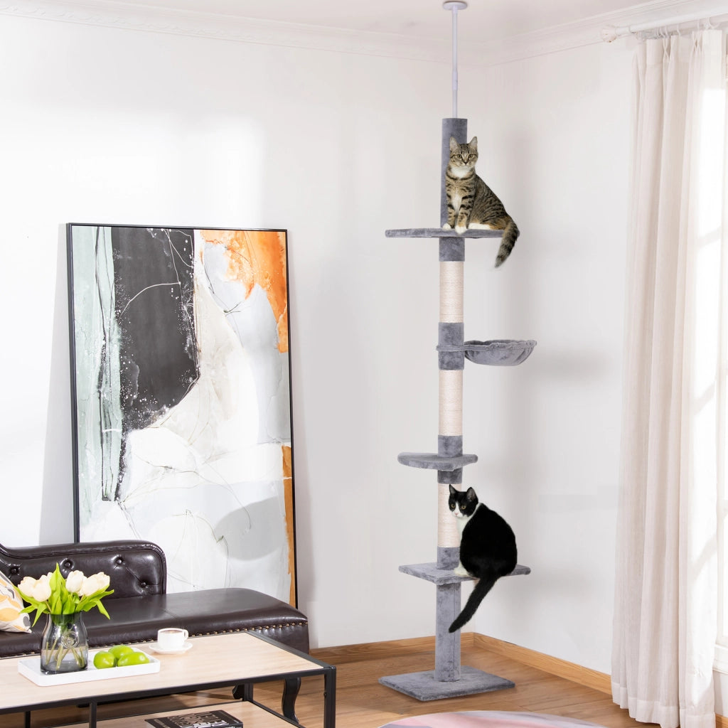 Albero per Gatti ¨C Minimal ¨C Grigio