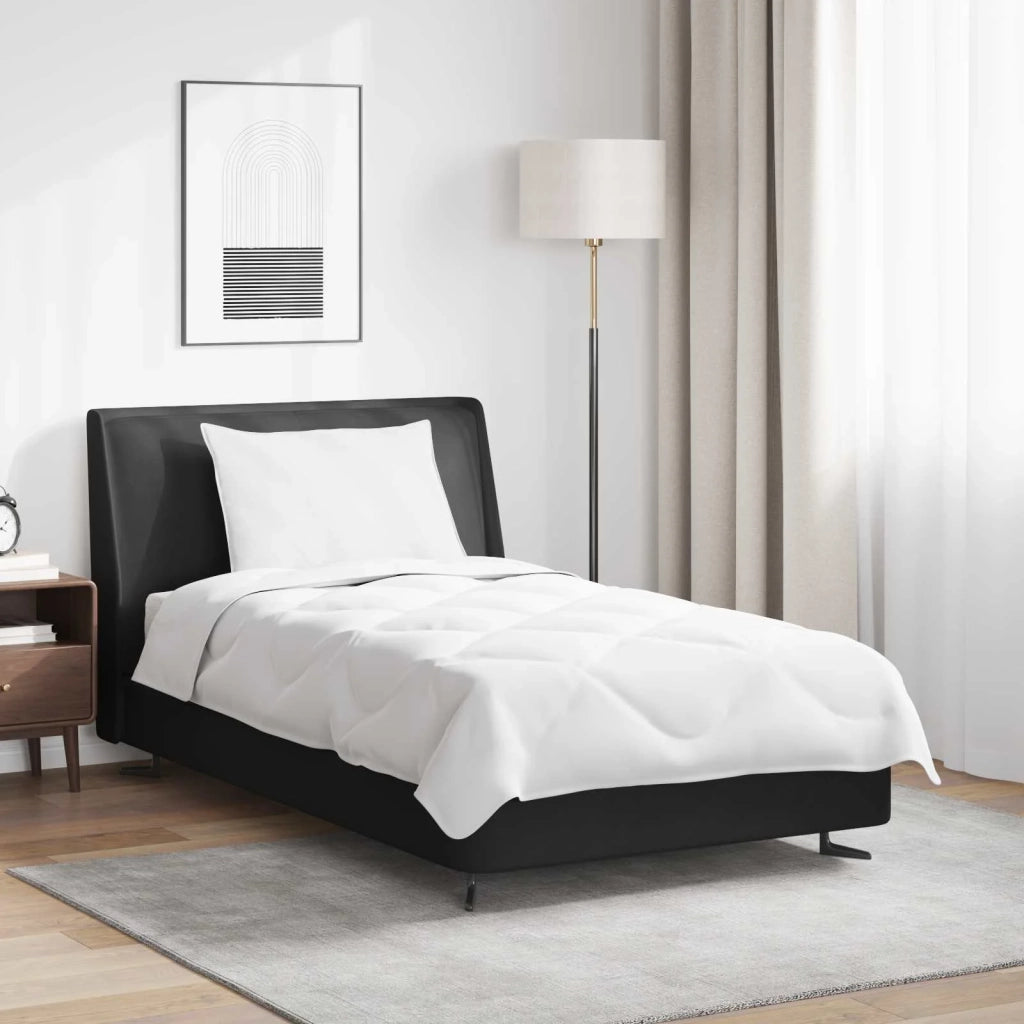 Duvet Estivo con cuscino 2 pcs Bianco Microfibra 3376450
