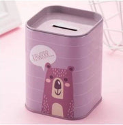 Cassa di Risparmio per Bambini e Animali - Originele cassa di risparmio con coperchio - Cassa di risparmio economica - Penna e Carta - Cassetto per denaro