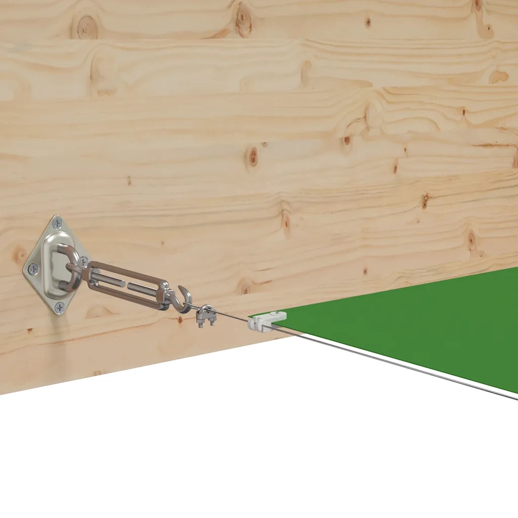 Paravento Verticale Verde Chiaro 60x600 cm in Tessuto Oxford 148300