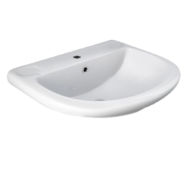 Lavabo sospeso in ceramica Rak Ceramics Orient - Bianco