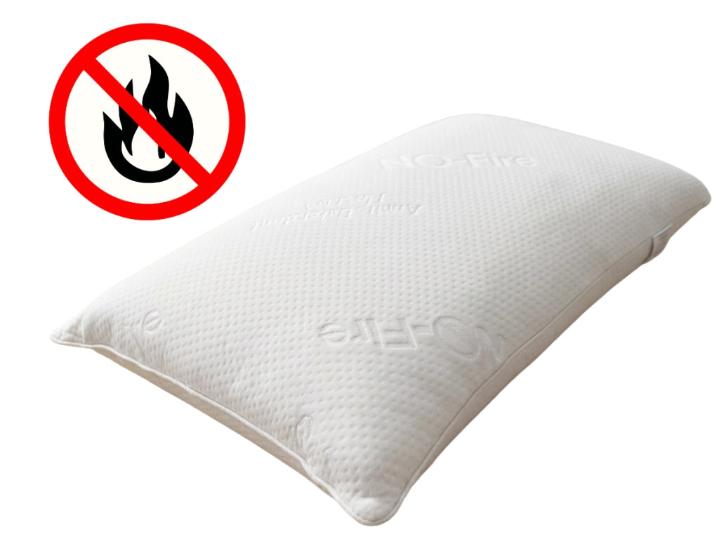Cuscino Ignifugo Classe 1IM Cadorm – Serie Polysafe 70x40x15 cm  1000 gr| Certificato per Hotel e Contract
