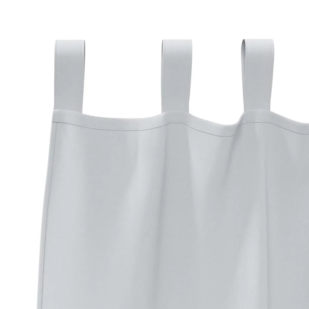 Tende Oscuranti | Tende Blackout con Anelli 2 pz Grigio Chiaro 260 x 140 cm