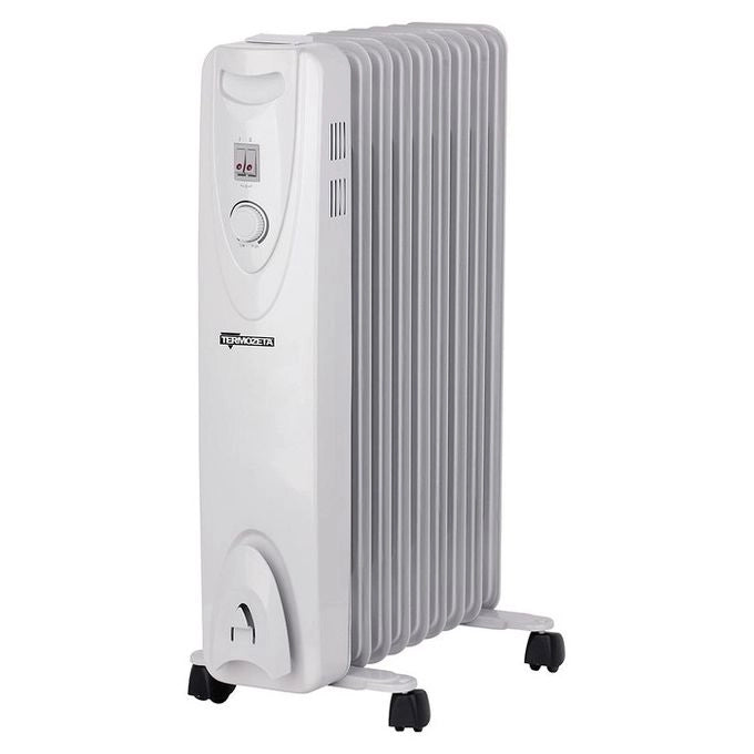 Termozeta TZR21 stufetta elettrica Interno Grigio 2000 W Stufa elettrica a convezione