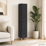 Set di armadi 2 pcs Nero Legno ingegnerizzato 3416449