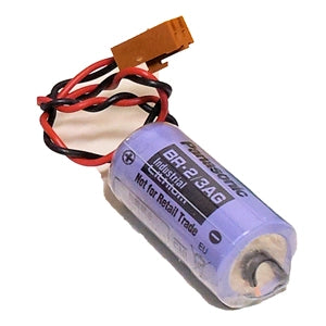 Batteria litio Panasonic BR-2/3A (BR2/3A) 3V 1450mAh per apparecchiature FANUC