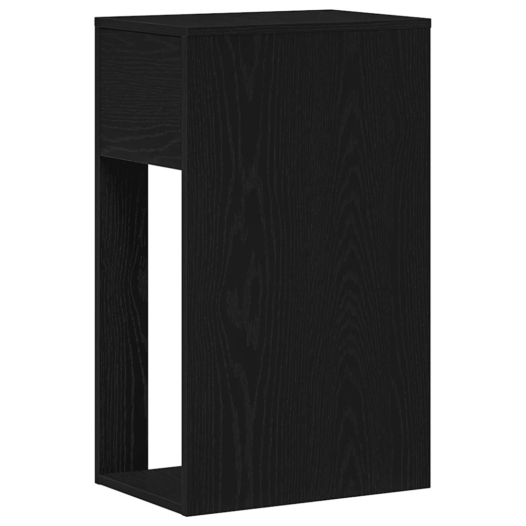 Supporto a Torre per Computer con Cassetto Nero 30x44x74 cm 858732