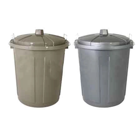 BIDONE PER RIFIUTI 'BIN' Ø 34xh 41 cm, 21 lt - Col. Tortora