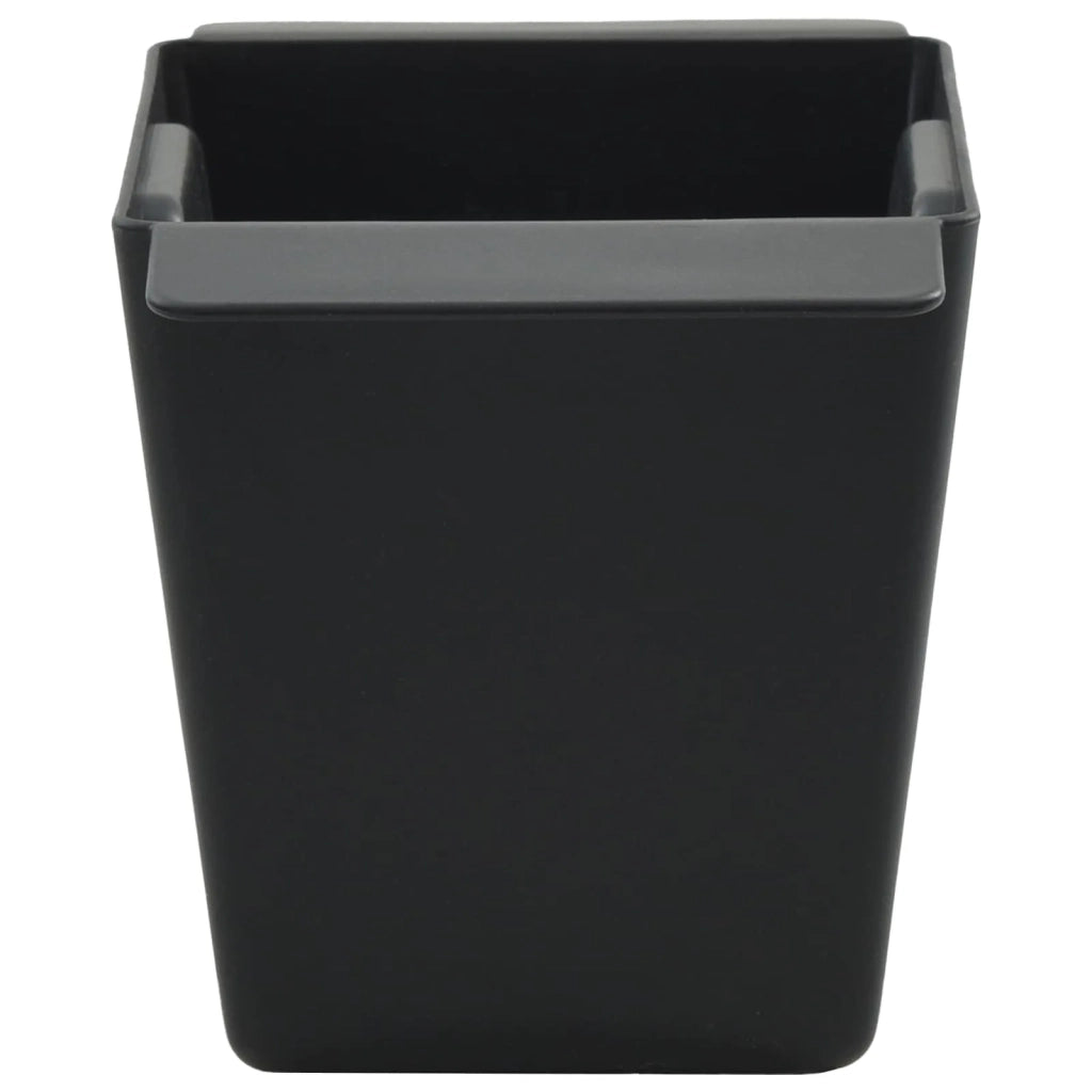 Fioriere per Euro pallet 12 pcs Nero 14 x 9 x 9,5 cm 42037217