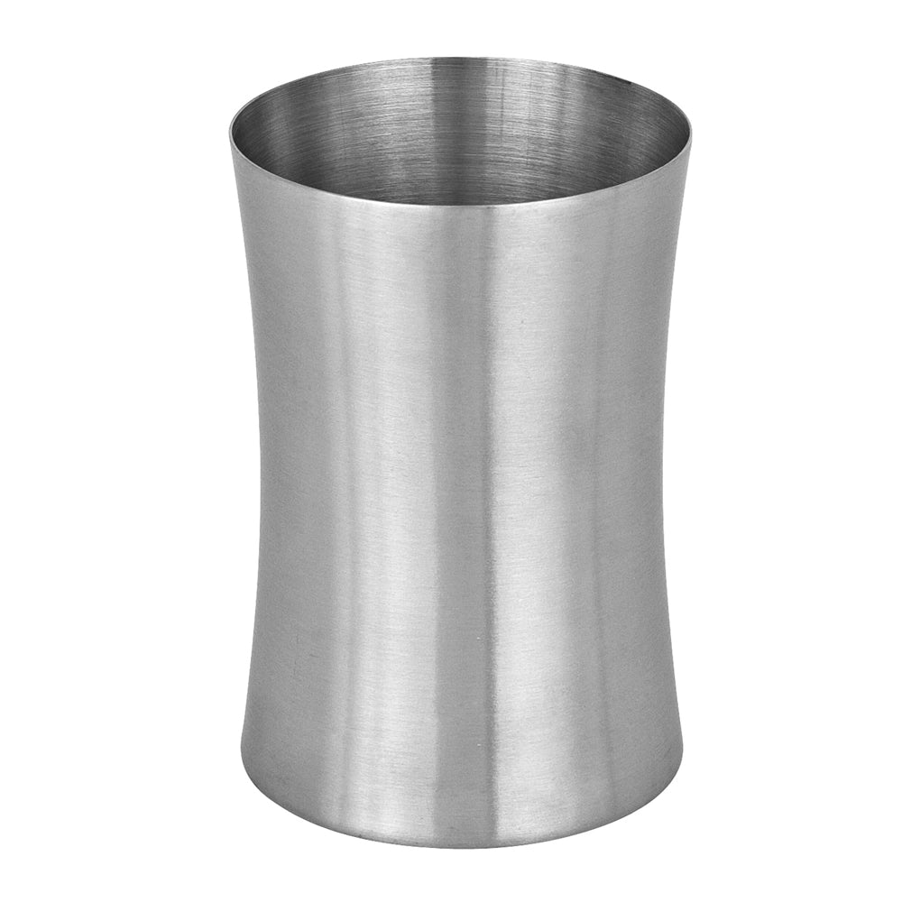 Set accessori bagno con dispenser e porta spazzolino in acciaio inox satinato Lunar