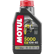 LUBRIFICANTE MOTO '5000' 10W-40 4 TEMPI MOTUL 1 lt - MOTUL