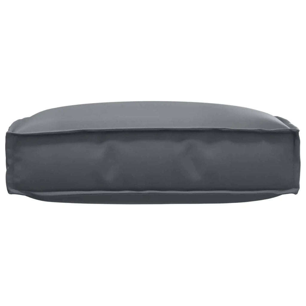 Cuscino Antracite 60 x 60 x 12 cm Tessuto Oxford 42001488