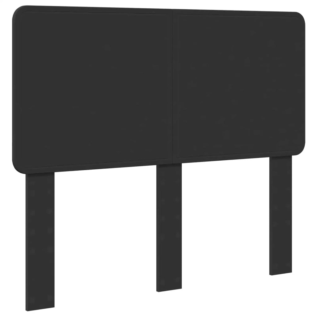 Struttura del letto-Giroletto Nero 135 x 190 cm Legno multistrato 526098