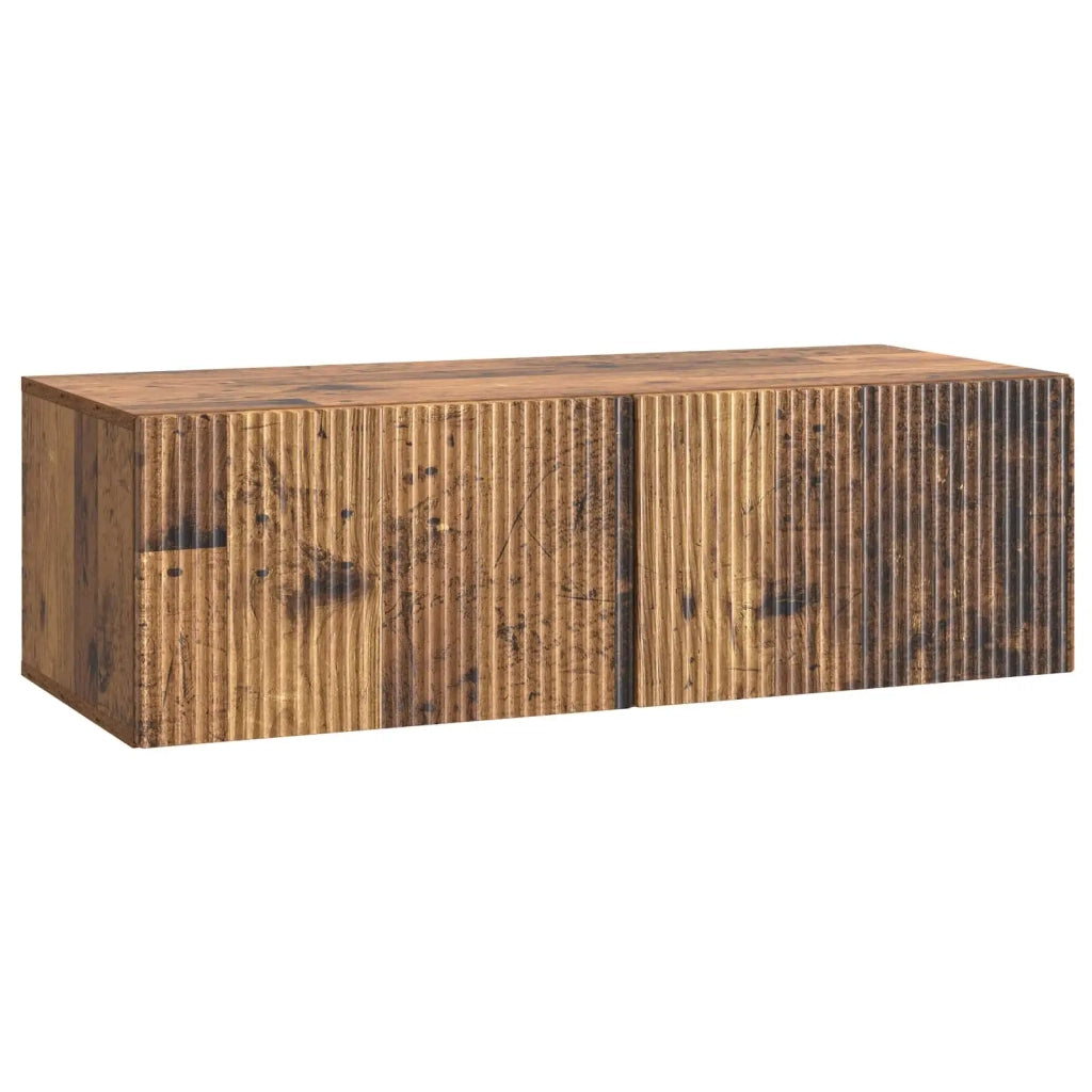 Mobile TV da Muro | Armadietto TV | Mobile Porta TV Legno antico 98 x 41 x 30 cm