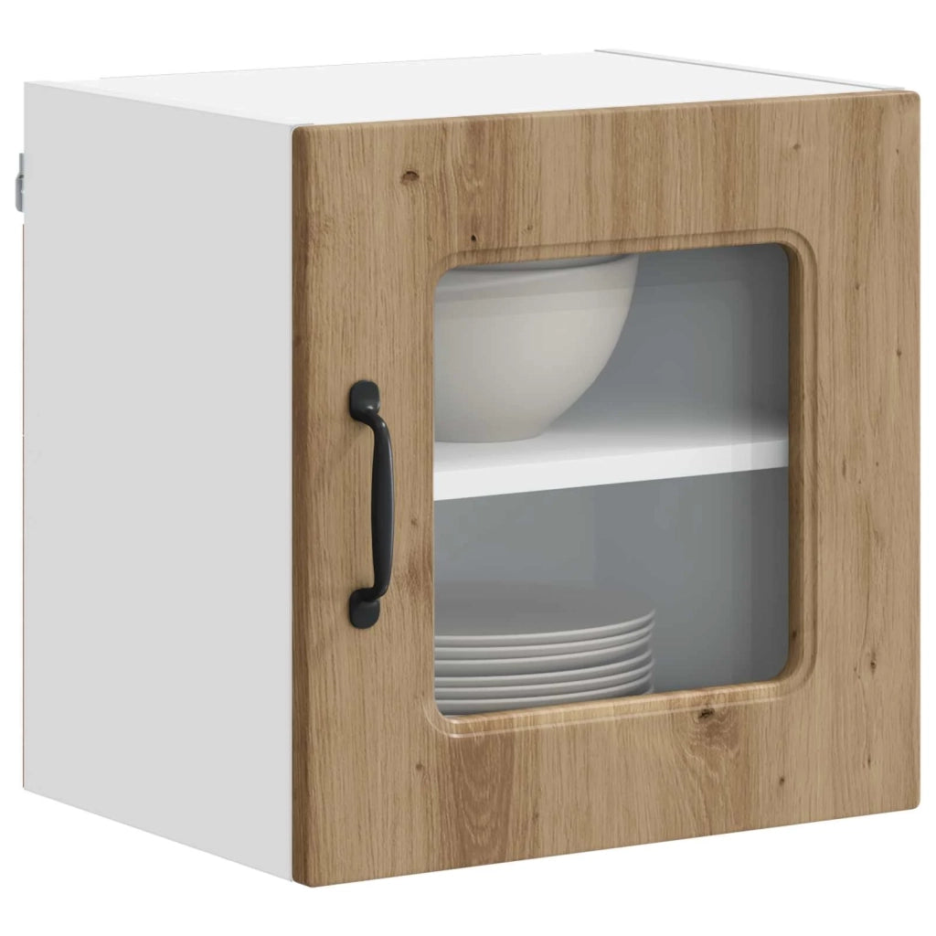 Mobile da cucina 2 pz-Set di 2 Armadio da cucina Rovere artigianale 40 x 31 x 40 cm 516502