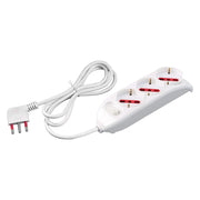 1pz multipresa con interruttore serie 'emilia' 3 posti cod:ferx.8091560nlm
