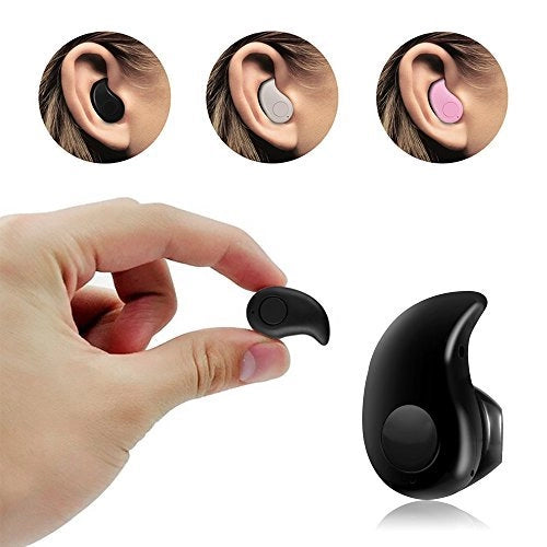 MINI AURICOLARE AURICOLARI A GOCCIA BLUETOOTH MICROFONO PER SMARTPHONE TABLET