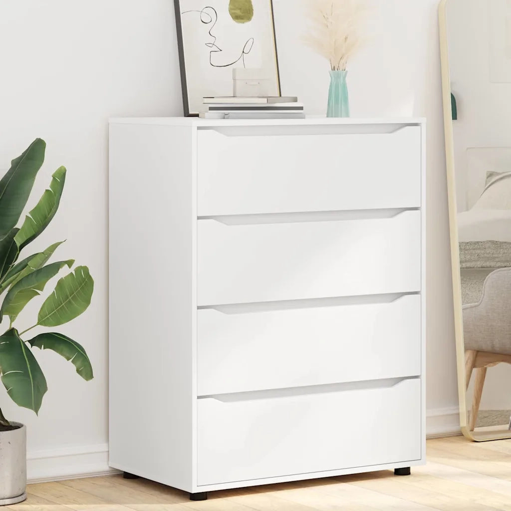 Armadi di Stoccaggio 2 pcs Bianco 80 x 48 x 105 cm