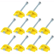 Sistema di livellamento per mattonelle 10 pezzi - Localizzatore portatile - Altezza regolabile 8-80mm - Strumento di sollevamento fissa - Massima carico 200 lbs - Livellatore per mattonelle