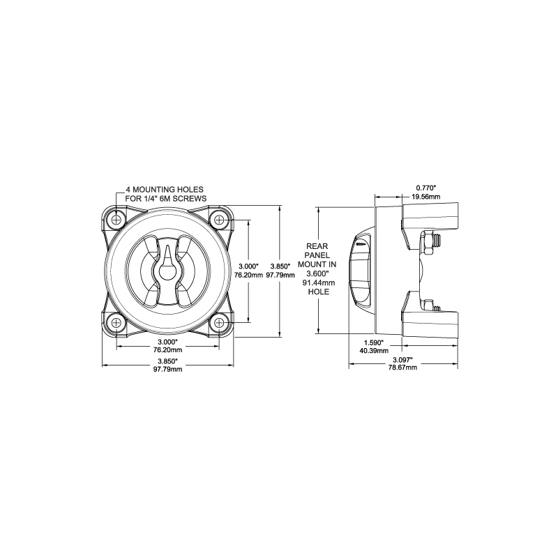 DEVIATORE 0-1-2 SERIE HD